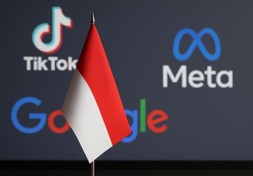 インドネシア、TikTok・Google・Metaと連携強化