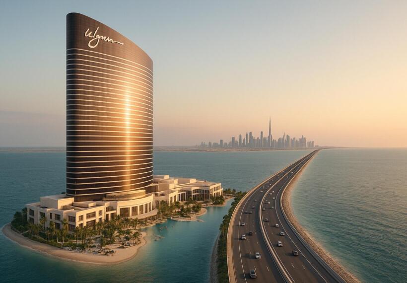 UAE初のカジノリゾートウィン・アルマルジャン島開業へ!ドバイと結ぶウィン・ブルバードが進行中