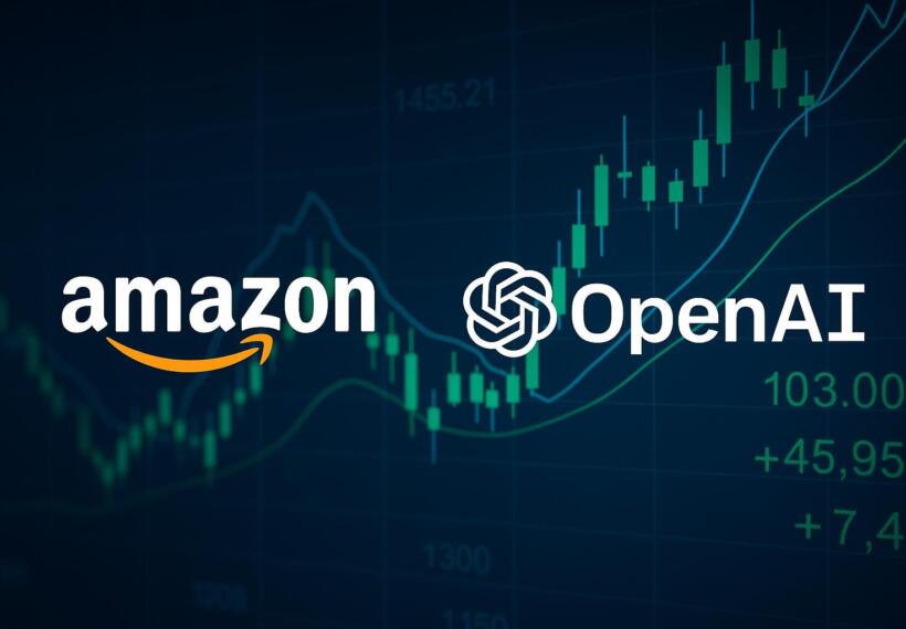 AmazonとOpenAIが3.8兆ドル規模の提携でAI株急騰へ　AWSがChatGPTを支える新時代へ